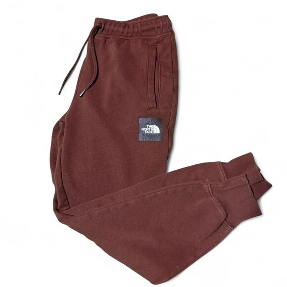 THE NORTH FACE sweatpants Java Brown SMALL - Picture 1 of 6